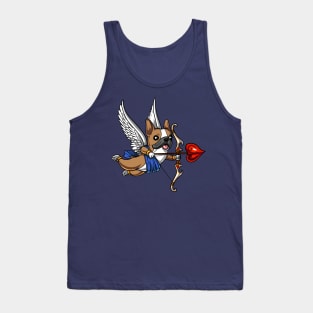 French Bulldog Dog Cupid Valentines Day Cute Pet Tank Top